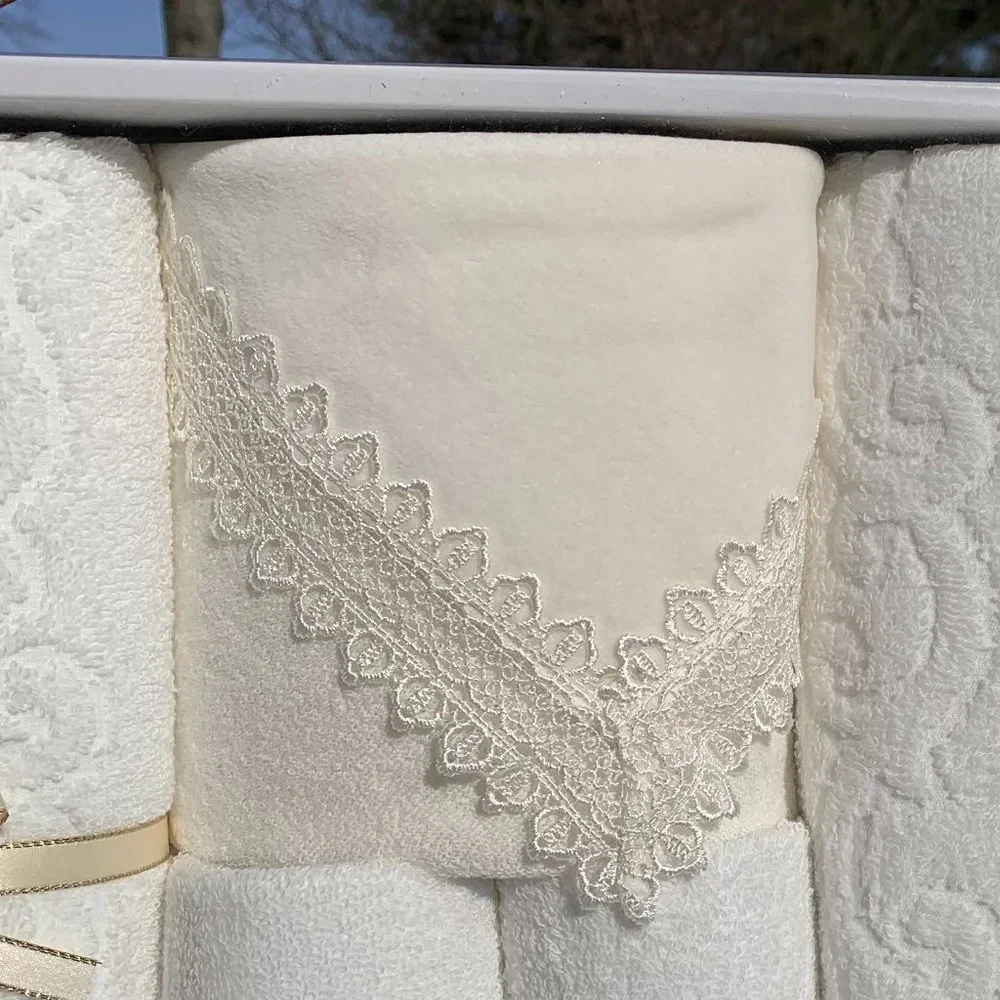 Japanese Chikazawa Guest Towel Linen Box Set